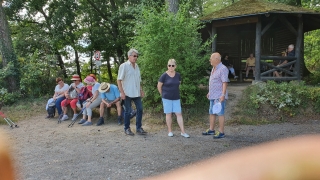Wanderung nach Bensheim zum Winzerfest